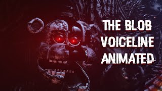 The Blob Voiceline Animated FNAF SECURITY BREACHSFM [upl. by Ahsikram]