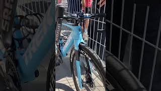 Trek Segafredo Team Bike at 2022 Tour de France finish in Paris cycling cyclist roadbike bike [upl. by Zennas461]