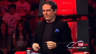 Anahit PetrosyanJe Taime by Lara Fabian  The Voice Of Armenia  Blind Auditions  Season 2 [upl. by Agnella660]