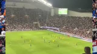 PSG’s Achraf Hakimi booed by Maccabi Haifa fans for proPalestine views [upl. by Onaicilef60]