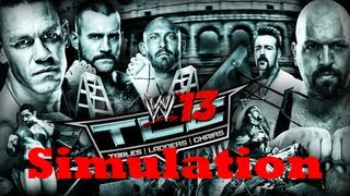 WWE TLC 2012 WWE 13 Simulation [upl. by Onairotciv]