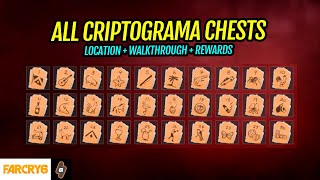 All Criptograma Chests and Criptograma Chart in Far Cry 6 Locations  Walkthrough  Rewards [upl. by Errehs201]