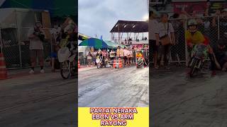 ARM RAYONG VS EBON MAIN 600 METER GAYA SUPERMEN teknotunner armrayong ebon dragthailand [upl. by Ahsiuq]