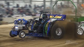 Tractor Pulling 2021 Mini Rods pulling at the 2021 Midwest Winter Nationals [upl. by Esac]