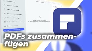 PDFDateien zusammenfügen  verbinden  PDFelement 8 [upl. by Sigvard]