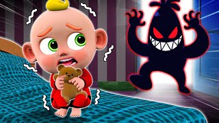 Monsters In the Dark Song 😿  Daddy Im So Scared  Baby Songs More Nursery Rhymes amp Kids Songs [upl. by Amlas]