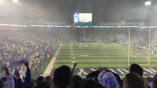 incredible student section atmosphere at KentuckyMiss State football game September 22nd 2018 [upl. by Ardnuaed]