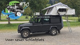 CAMPWERK Dachzelt  Defender zum Camper  Land Rover Defender [upl. by Fonsie]