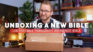 Unboxing the LSB Portable Paragraph Reference Bible [upl. by Joao]