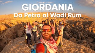 VIAGGIO IN GIORDANIA  alla scoperta di PETRA e del WADI RUM [upl. by Ewen690]