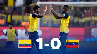 Eliminatorias  Ecuador 10 Venezuela  Fecha 13 [upl. by Greenquist482]