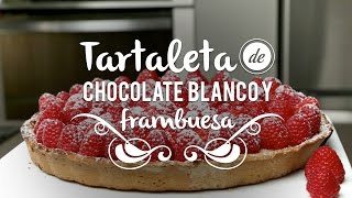 TARTA DE CHOCOLATE BLANCO Y FRAMBUESAS  CHOCOLATE AND RASPBERRIES CAKE  Kiwilimón [upl. by Narret]