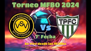 Volendam SV vs Tres Palmas FC  Torneo MFBO 2024  7° Fecha [upl. by Anade]