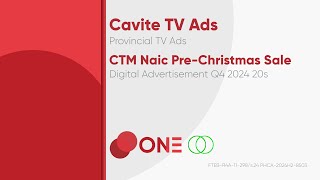 CTM Naic PreChristmas Sale Digital Ad Q4 2024 20s Cavite ST [upl. by Lachus]