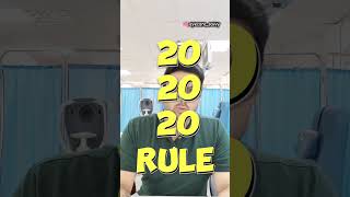 20 20 20 Rule for Digital Eye Strain [upl. by Duaner]