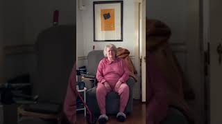 Granny always seems to fall for my tricks 🤪 pranks jokes motherdaughter badgranny 85yearsyoung [upl. by Jenne]