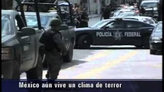 Nueva víctima en México y se inicia purga de policías corruptos [upl. by Ocana736]