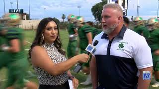 13 On Your Sides Vanessa Gongora live with Yuma Catholic Head Coach Rhett Stallworth [upl. by Lrae799]