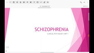 Clinical Psychology  Schizophrenia Review  Part 1  CIE 9990 A Levels A2 Psychology alevel [upl. by Ehlke]