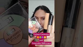 Colour Corrector And Concealer  How to use corrector and concealer colorcorretor concealer [upl. by Loferski]