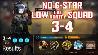 【明日方舟Arknights】34  Low LvlRarity Squad  Arknights Strategy [upl. by Alvira]