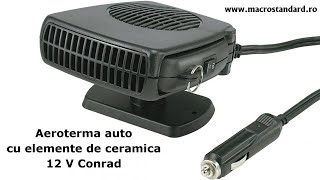 Prezentare Aeroterma auto cu elemente de ceramica 12 V Conrad [upl. by Itch]