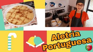 RECEITA DE ALETRIA  Sobremesa de Natal Portuguesa 🇵🇹 [upl. by Alle598]