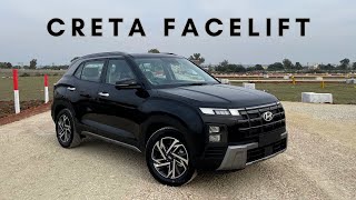 2024 Hyundai Creta Facelift Diesel MT Review  Top Variant  Drive Impressions  Motorxone [upl. by Chemosh]