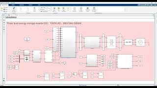 Simulink simulation of threelevel energy storage converter [upl. by Puri860]