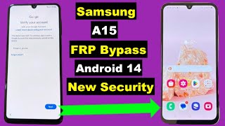 Samsung A15 FRP Bypass Android 14  Samsung A15 Bypass Google Account  Adb Fail No Vg Tool No 0 [upl. by Killen]