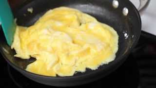 How to Make Fluffy Scrambled Eggs  Real Simple [upl. by Idieh]