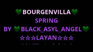 Bourgenvilla  Spring Karaoke No Vokal Original Audio [upl. by Hearsh]