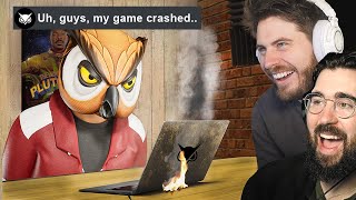 FUNNIEST VANOSS CREW TECH ISSUES  Nogla amp Terroriser REACT [upl. by Lyram224]