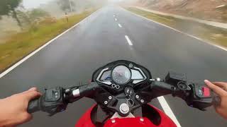 A rainy day ride to Cherrapunji  Fog  low visibility meghalayatraveldiaries ns200 [upl. by Alled]