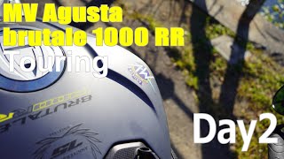 MV Agusta brutale 1000 RR Touring Day 2 [upl. by Appel]