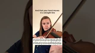 Tips for double stops  violin tutorial violin music [upl. by Monteith]