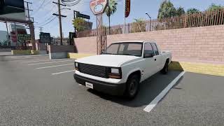 BeamNG Cruising  Gavril D15 Fleet Extended Cab [upl. by Dorkus]