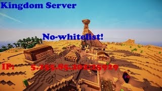 Minecraft Kingdom Server  Dutch  NoWhitelist [upl. by See]