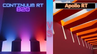 Apollo RT vs Continuum RT B20  4K Showcase Review [upl. by Azral]