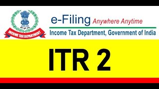 How to File ITR 2 For AY 202324 I Latest Return 202223 I Quick Filing I itrreturn online howto [upl. by Koser]