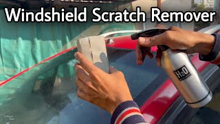 🖍️कितना काम का है Windshield Scratch Removing Process [upl. by Ecnadnac654]