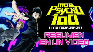 🔹 Mob Psycho Ⓜ  Resumen En Un Video 1 y 2 Temporada [upl. by Meda]