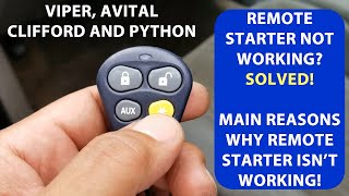 Remote starter not working Good for Viper Avital Clifford Python and other Directed Brands [upl. by Maren54]