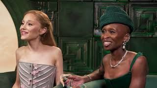 quotOz is a very queer placequot Ariana Grande and Cynthia Erivo talk to GLAAD about Wicked [upl. by Megdal68]