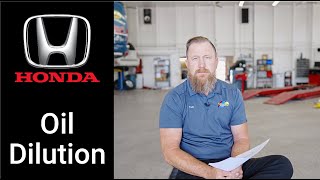 Honda Oil Dilution Issue  Should you buy a new Honda [upl. by Ysset]