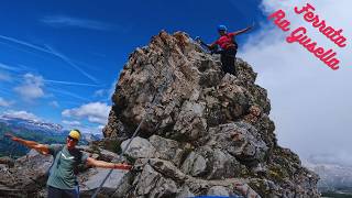 Ferrata Ra Gusela al Nuvolau [upl. by Brenk854]