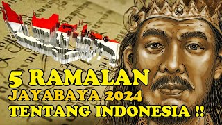 PAMBUKANING JAMAN KALABENDU❗INILAH 5 RAMALAN JAYABAYA 2024 TENTANG INDONESIA [upl. by Crespo]