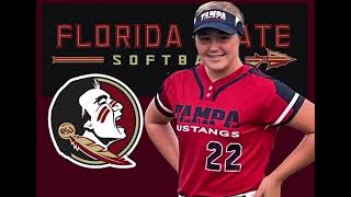 Presley Harrison  Florida State Softball Camp Jan 2022 [upl. by Dustin]