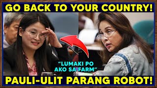 Ginisa ni Sen Loren Legarda si Mayor Alice Guo sa Senate Inquiry  Senator Risa Hontiveros [upl. by Ragas]