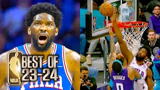 Joel Embiid BEST HIGHLIGHTS Of 2324 🔥 [upl. by Oirazan]